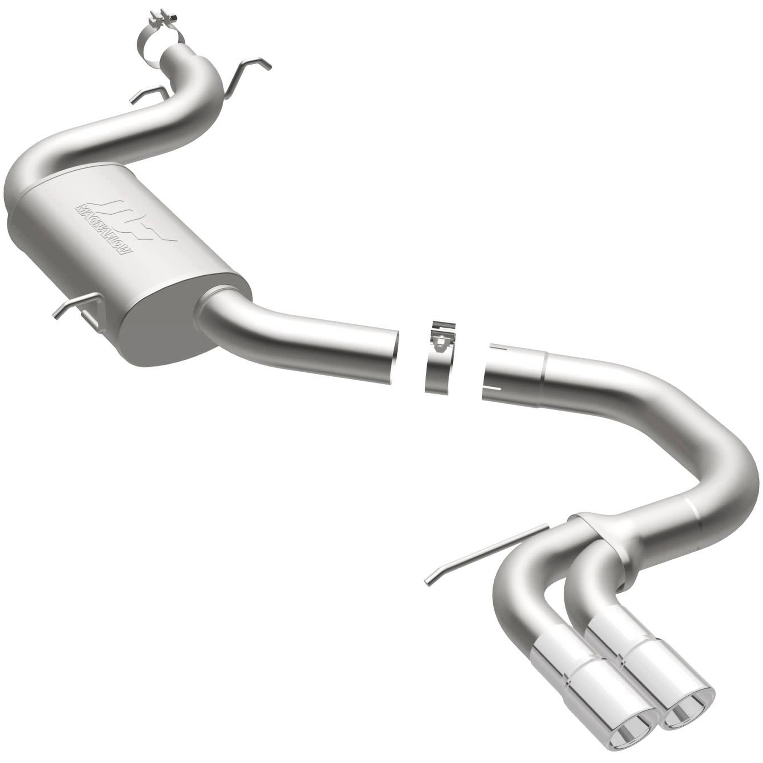MagnaFlow 2006-2009 Volkswagen GTI Touring Series Cat-Back Performance Exhaust System